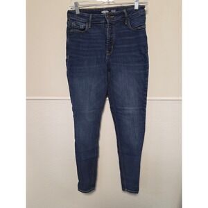 Old Navy Rockstar Jeggings High Rise‎ Dark Wash Denim Jeans Size 6